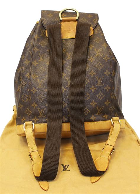 louis vuitton blue monogram backpack|louis vuitton backpack monogram montsouris.